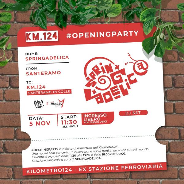 #OPENINGPARTY - KM.124