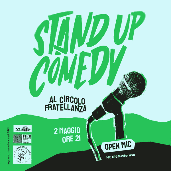 STUND UP COMEDY | OPEN MIC (Host: Giò Fattoruso)
