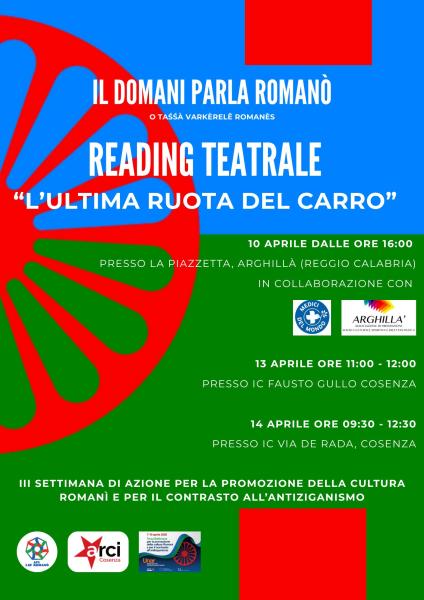 READIN TEATRALE "L'ultima ruota del carro"