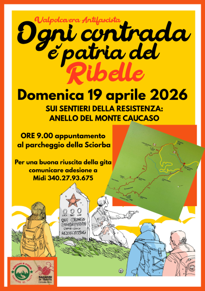 Bricchi e fossi , sui sentieri della Resistenza