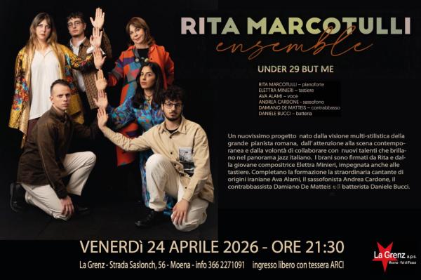 Rita Marcotulli Ensemble in "Under 29 but me"