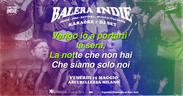 BALERA INDIE - DJSET + KARAOKE