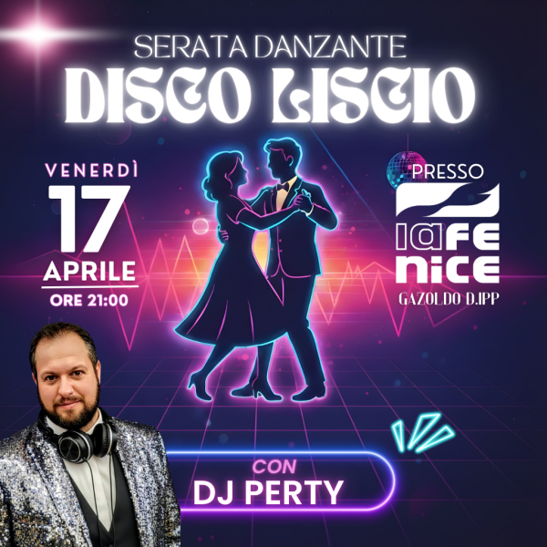 Serata danzante - Disco Liscio