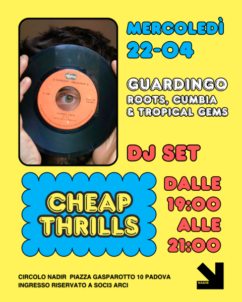 CHEAP THRILLS con GUARDINGO