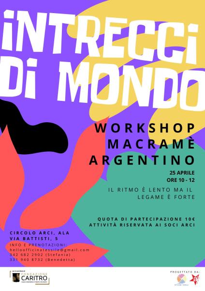 INTRECCI DI MONDO - macramè Argentino