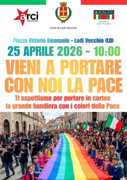 🇮🇹 25 Aprile – Vieni a portare con noi la pace!