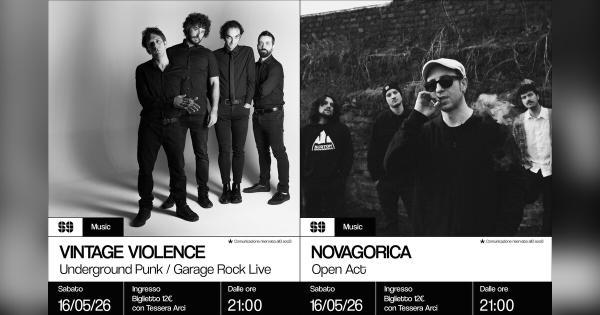 Vintage Violence + Novagorica