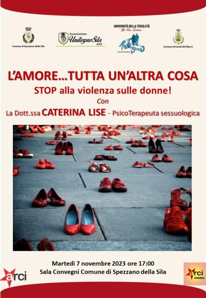 "L’AMORE…TUTTA UN’ALTRA COSA" _ STOP alla violenza sulle donne!