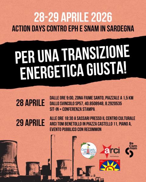 PER UNA TRANSIZIONE ENERGETICA GIUSTA
