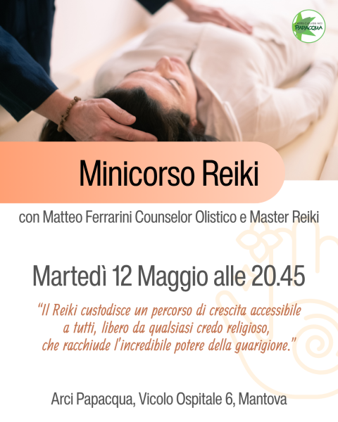 Minicorso Reiki con Matteo Ferrarini