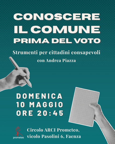 Conoscere il Comune prima del voto. Strumenti per cittadini consapevoli