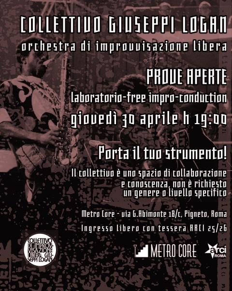 Collettivo di improvvisazione libera Giuseppi Logan : Prove Aperte