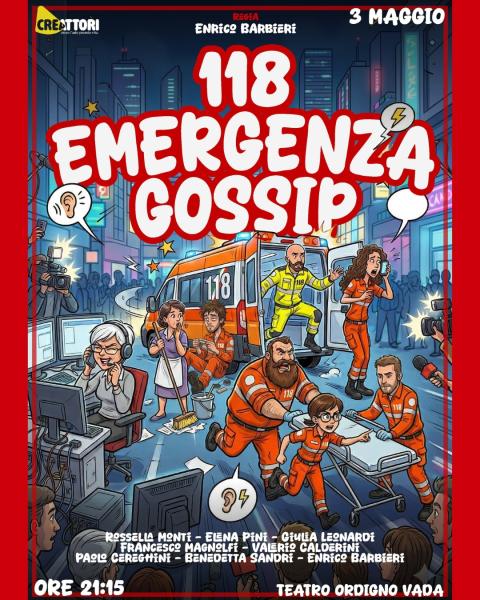 𝟏𝟏𝟖 𝐄𝐌𝐄𝐑𝐆𝐄𝐍𝐙𝐀 𝐆𝐎𝐒𝐒𝐈𝐏