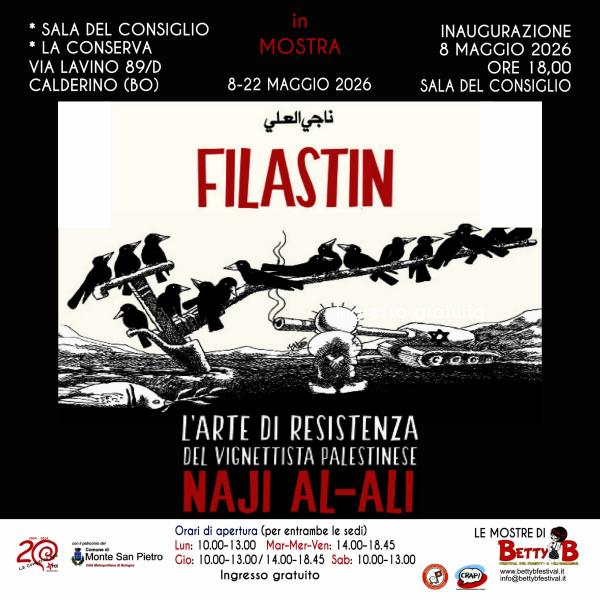 FILASTIN - L'arte del vignettista palestinese NAJI AL ALI'