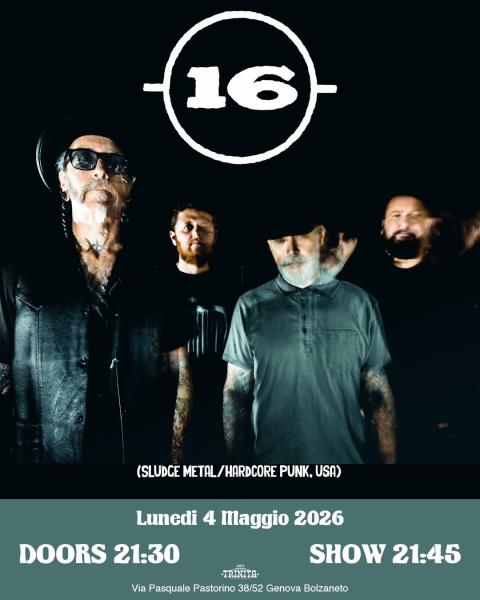 -(16)- (sludge metal, USA) 🇺🇸 @16theband @heavypsychsounds_records