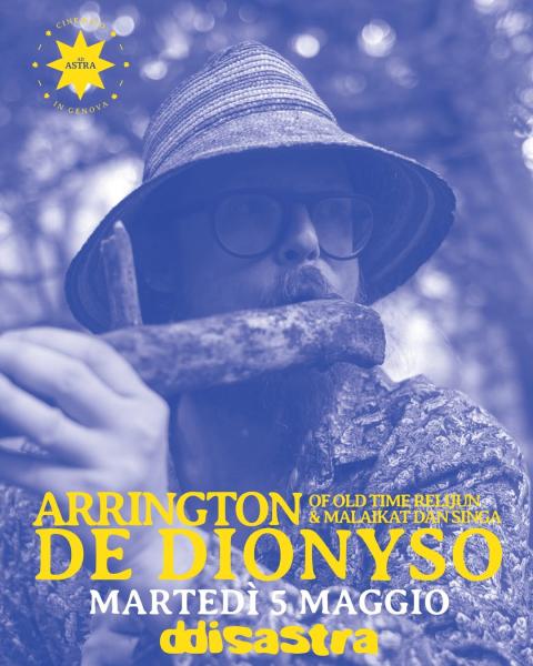 Arrington de Dionyso (K recs – Olympia USA) no-wave punk free jazz untraditional folk