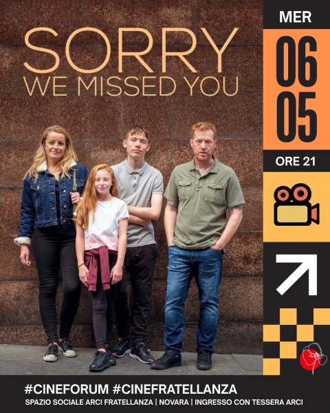 Sorry we missed you (#cinefratellanza)