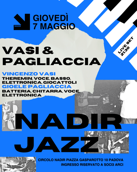 NADIR JAZZ: la rassegna • VASI & PAGLIACCIA