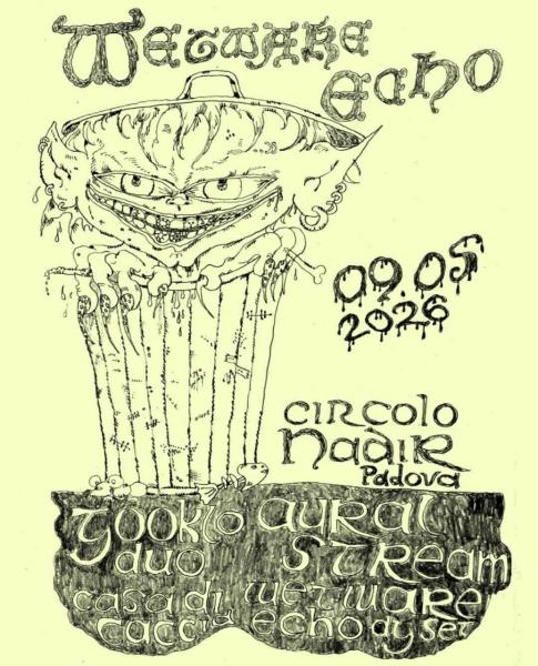 jooklo duo + casa di caccia + aural stream + wetware echo djset
