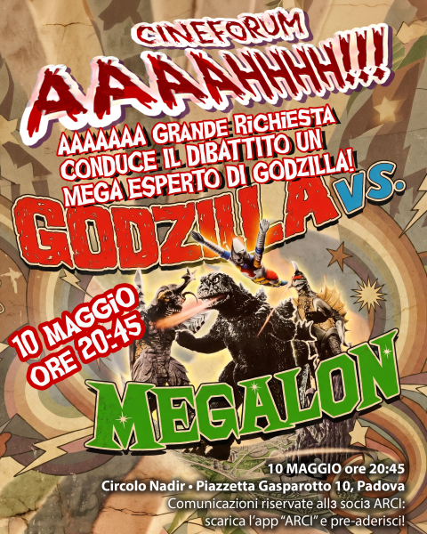 🎥"GODZILLA VS MEGALON” (1973) • Cineforum AAAAHHHH!!!!