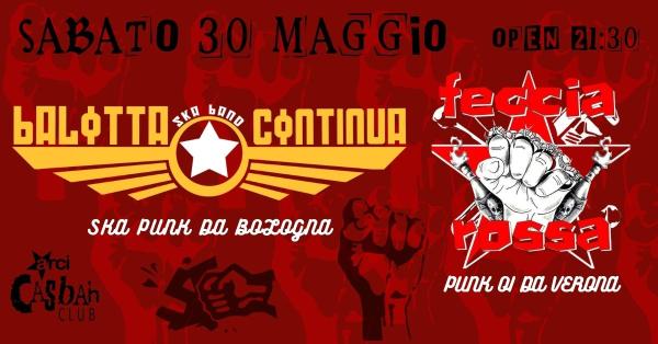LIVE // FECCIA ROSSA + BaLOTTA CONTINUA