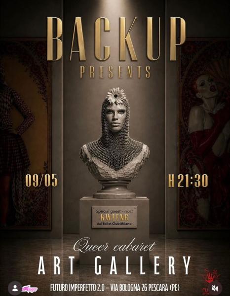 BACKUP PRESENTS QUEEN CARABET ART GALLERY