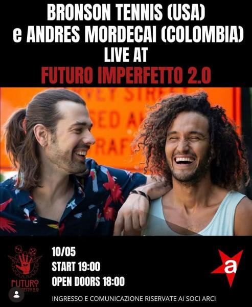 BRONSON TENNIS (USA) E ANDRES MORDECAI (COLOMBIA)