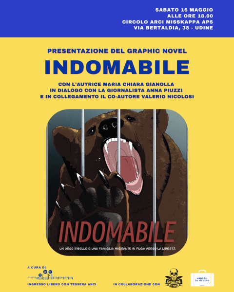 Presentazione graphic novel INDOMABILE