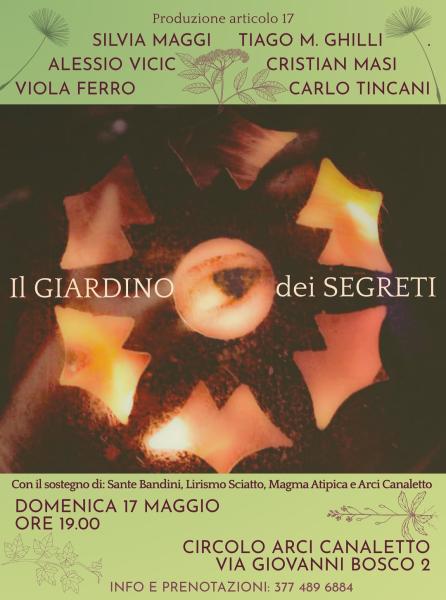 Teatro con Articolo 17: Il giardino dei segreti