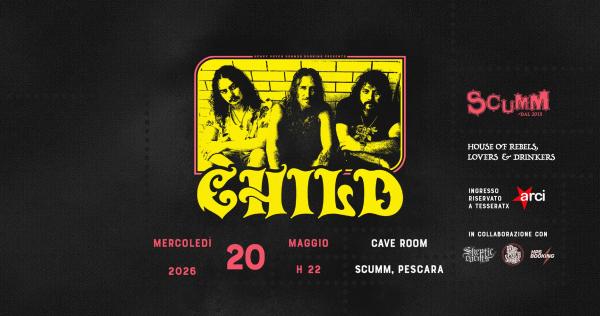 CHILD (AUSTRALIA) @ SCUMM CAVE ROOM