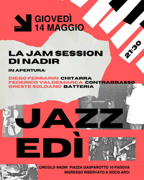 JAZZEDÌ! La jam session di Nadir