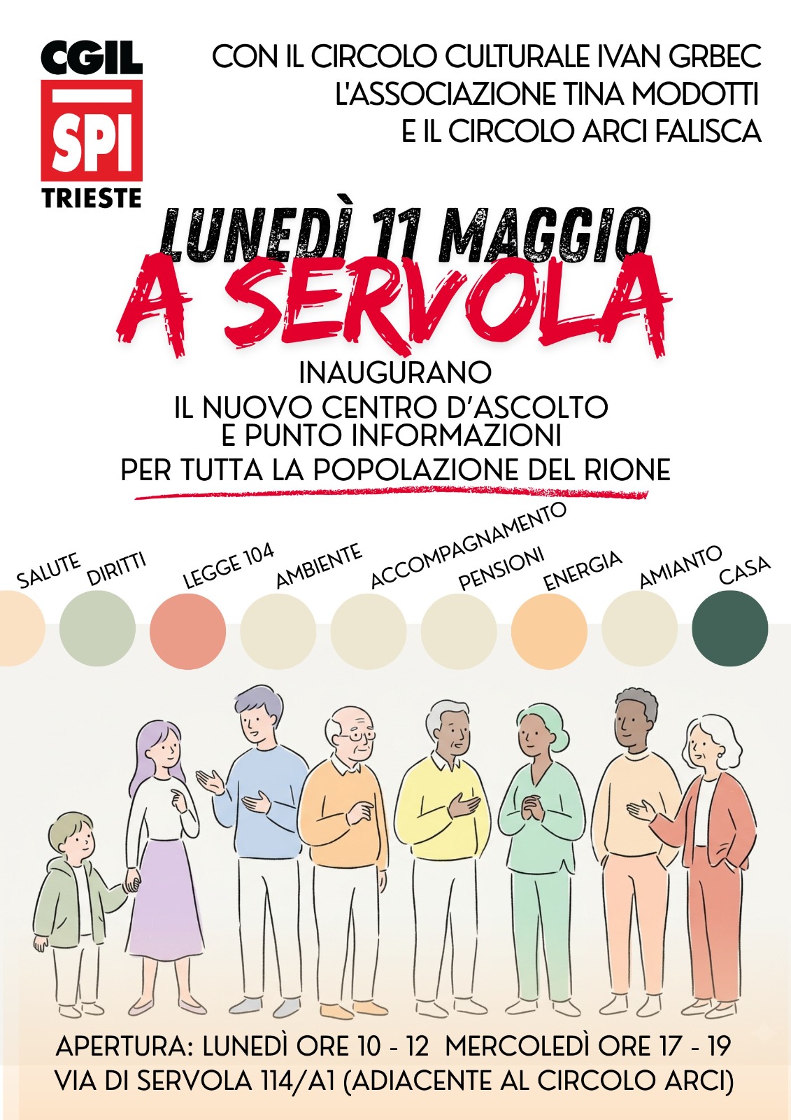 Inaugurazione centro di ascolto e punto di informazioni - Odprtje novega svetovalnega centra in informacijske točke