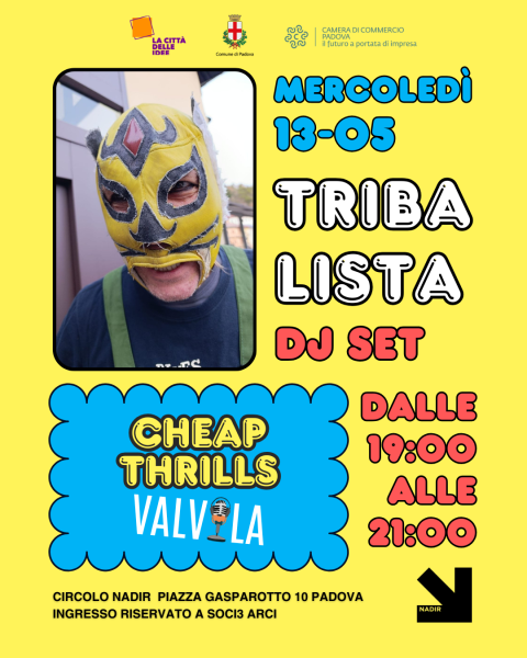 🪩CHEAP THRILLS! L’aperitivo di Nadir 🍹
