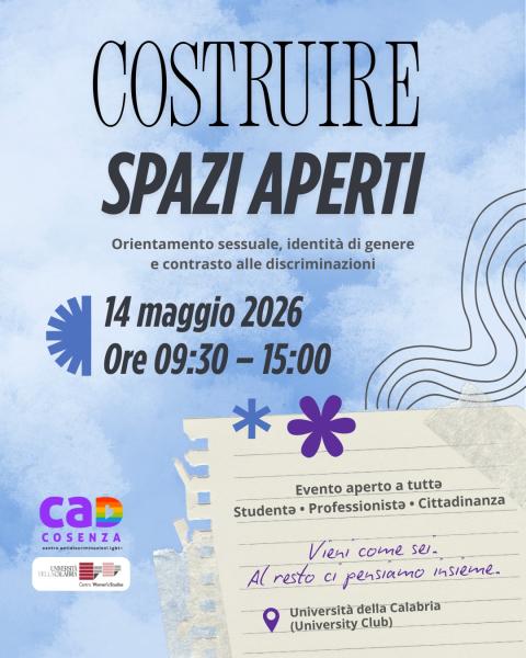 ✨ COSTRUIRE SPAZI APERTI ✨