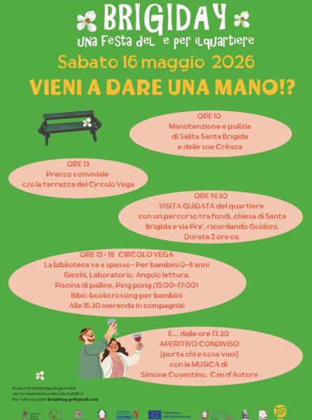 BRIGIDAY- una festa del e per il quartiere