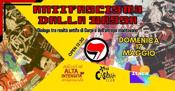 ANTIFASCISMO DALLA BASSA - Dialogo tra realtà antifa di Carpi e dell'oltrepo mantovano