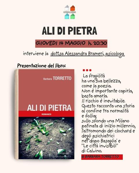 Ali di Pietra, il romanzo di Barbara Torretto