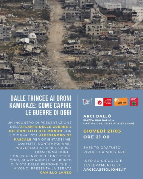🌍 Dalle trincee ai droni kamikaze: come capire le guerre di oggi