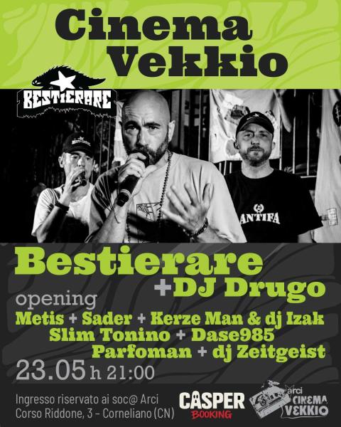 BESTIERARE + DJ DRUGO e vari ospiti al CVK