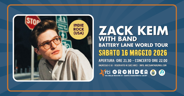 ZACK KEIM (indie-rock)