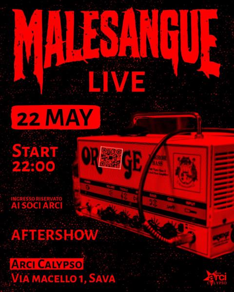 Malesangue live @Arci Calypso