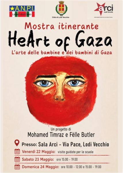 HeArt of Gaza - L’arte delle bambine e dei bambini di Gaza