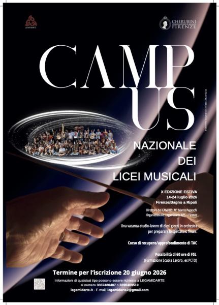 Campus nazionale dei Licei musicali - X edizione estiva