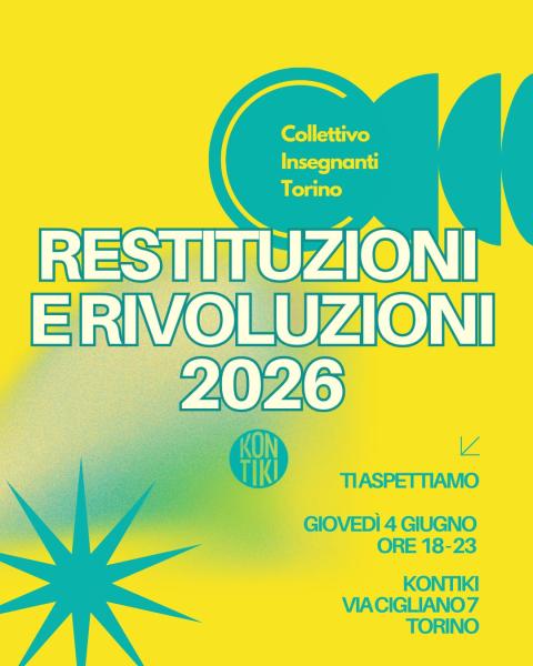 RESTITUZIONI E RIVOLUZIONI