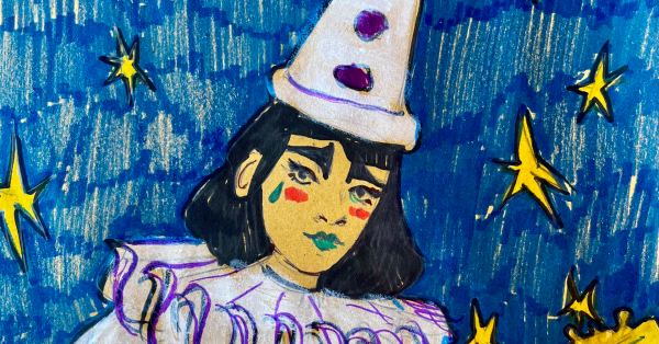 SESSIONE DI DISEGNO DAL VERO A TEMA - PIERROT 🌓