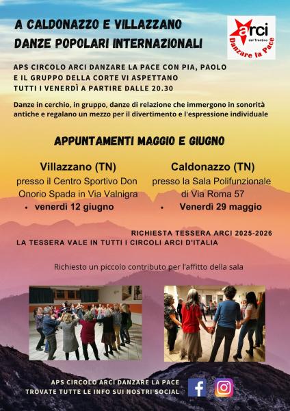A Caldonazzo danze popolari internazionali