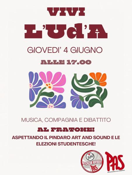 VIVI L'UD'A. MUSICA, COMPAGNIA E DIBATTITO.