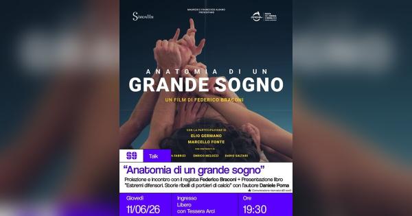 Anatomia di un grande sogno – Cineforum “Calciografie resistenti” + Presentazione libro “Estremi difensori. Storie ribelli di portieri di calcio”