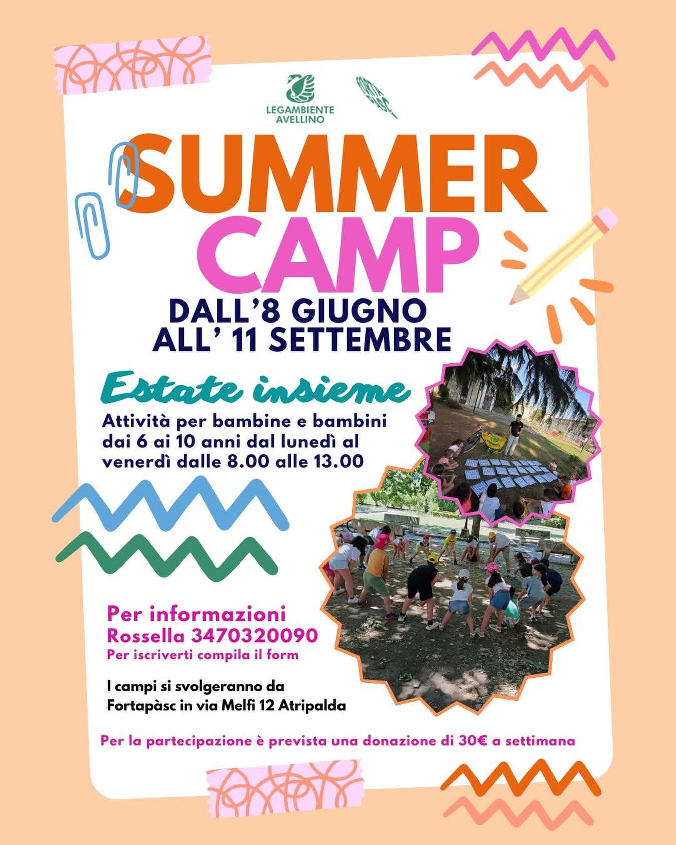 Summer camp - L'estate si fa insieme