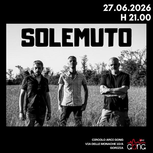 Concerto live SoleMuto @Circolo Arci Gong